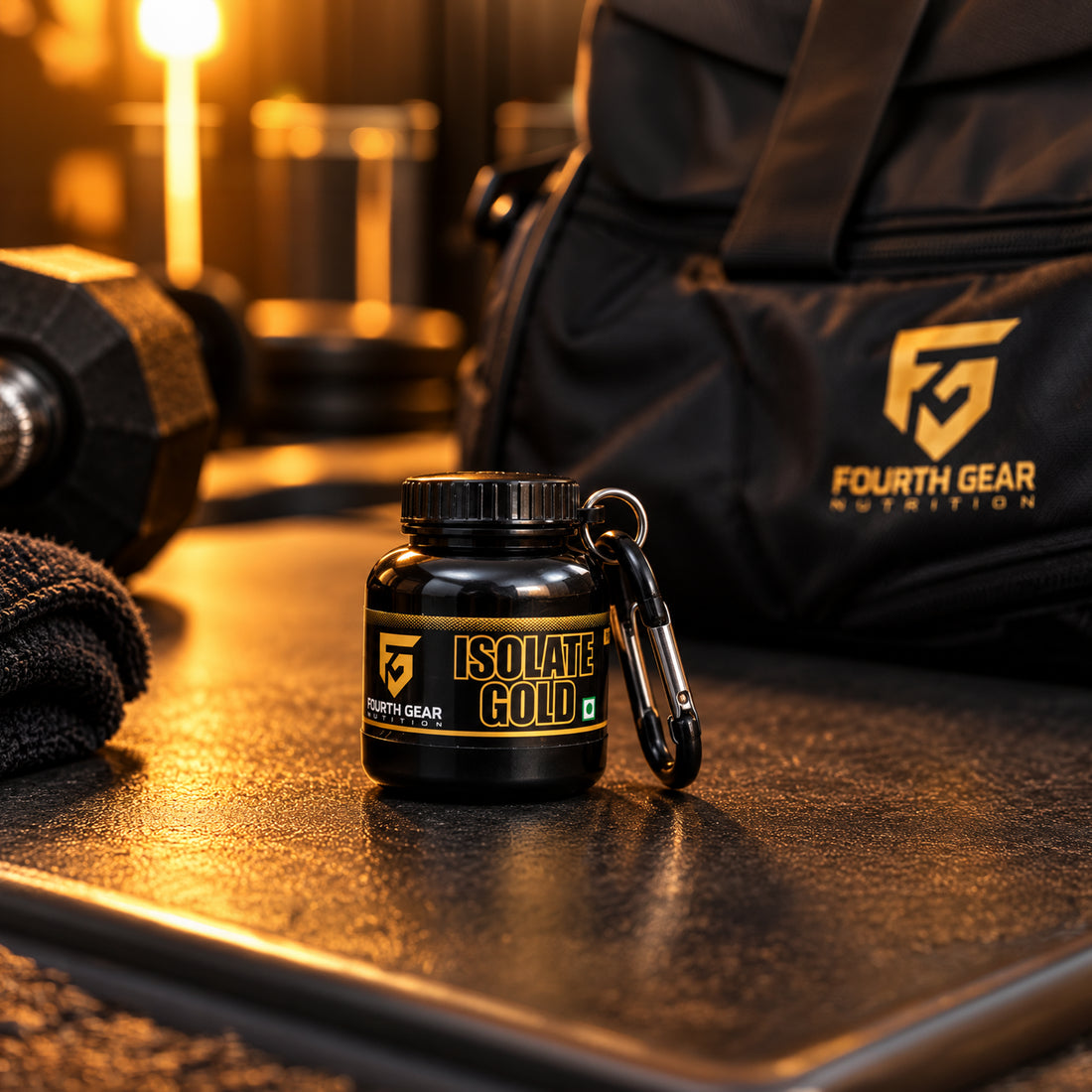 Fourth Gear Nutrition Keychain