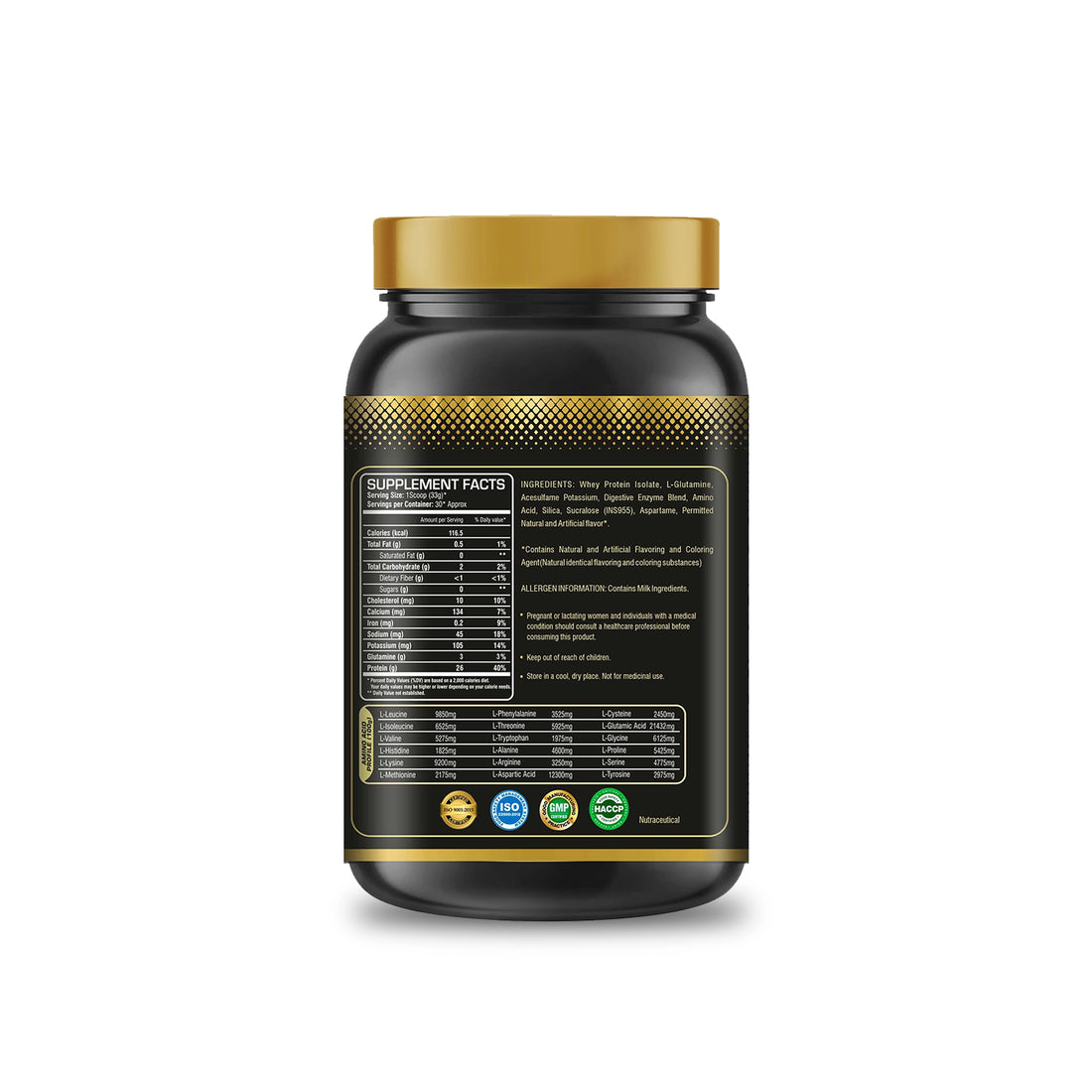 FOURTH GEAR Isolate Gold Protein (RICH CHOCOLATE)