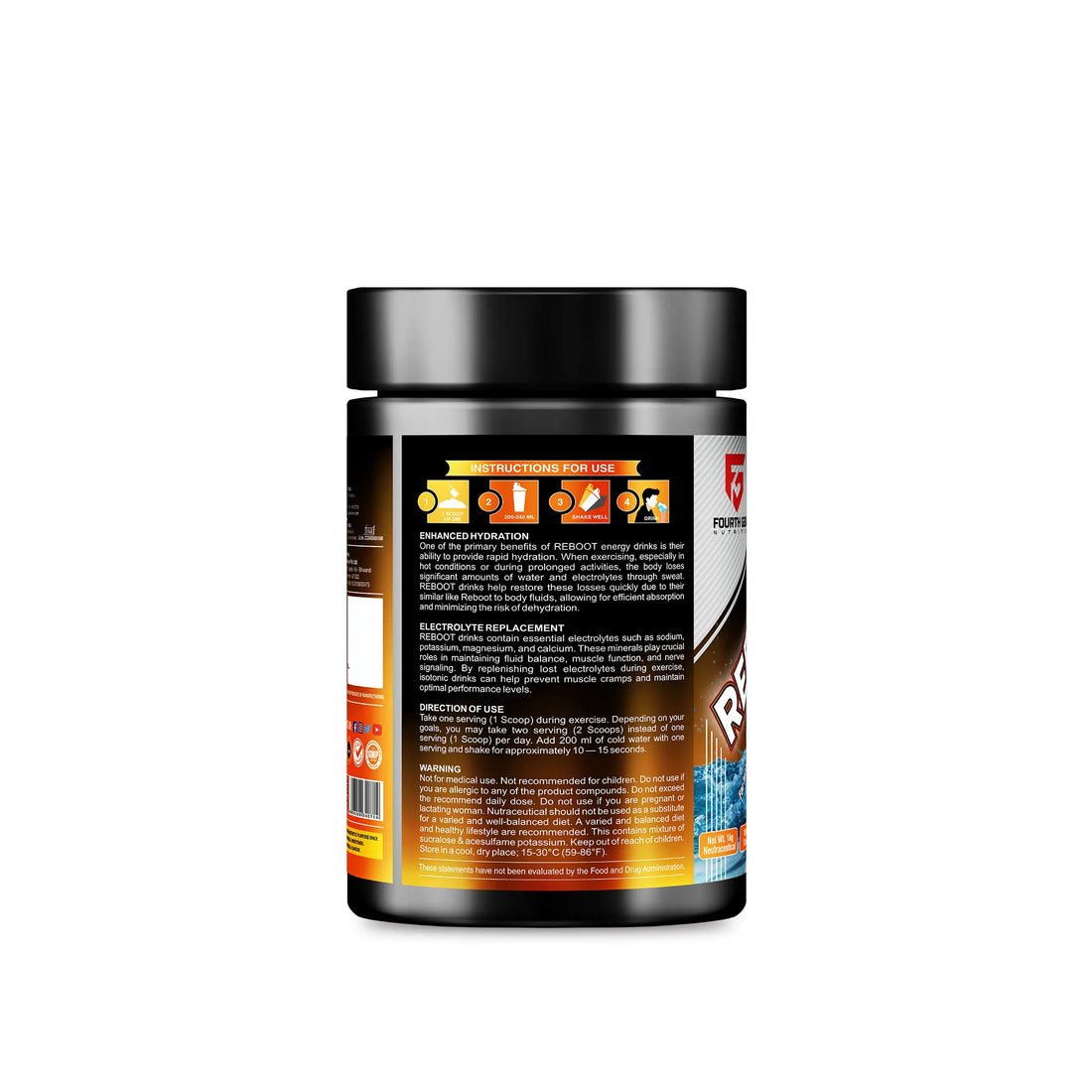 Reboot Electrolyte Power Drink (Tangy Orange Flavour)