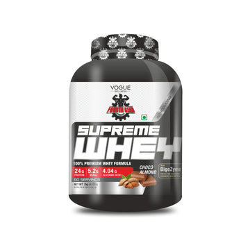 Supreme Whey Protein – Choco Almond Flavour | Protein Powder for Women & Men