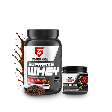 Fourth Gear Supreme Whey Protein & Creatine Combo